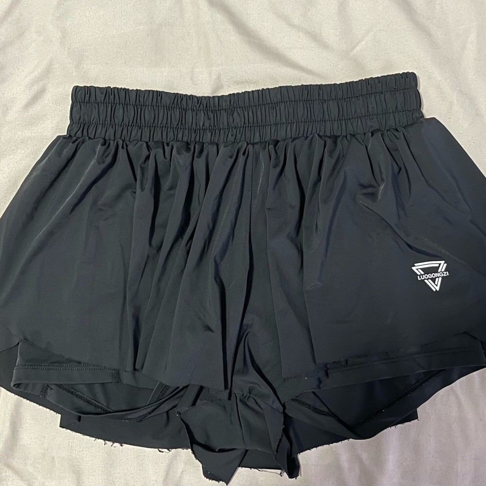 black luogongzi shorts, worn a few times